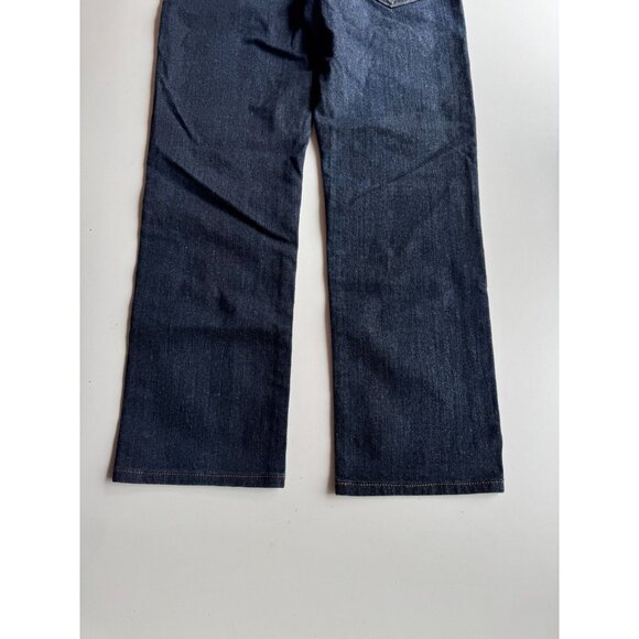 ADRIANO GOLDSCHMIED Matchstick Dark Indigo Stretch Slim Straight Jeans, Size 32 - Picture 7 of 11